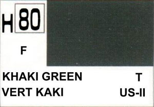 Mr. Hobby Color H80 KHAKI GREEN FLAT